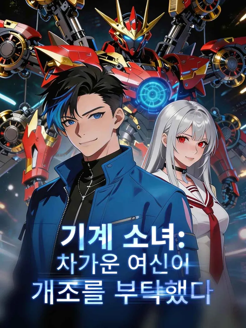 기계 소녀: 차가운 여신이 개조를 부탁했다 표지