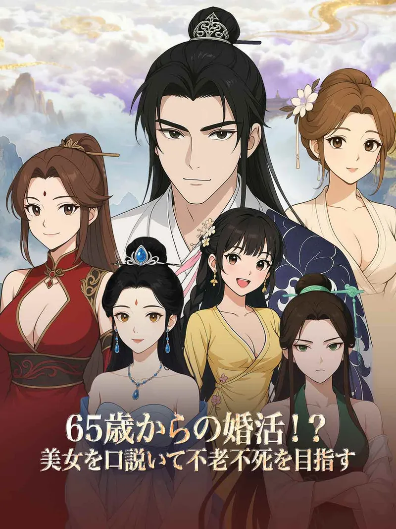 「65歳からの婚活！？美女を口説いて不老不死を目指す」のカバー画像