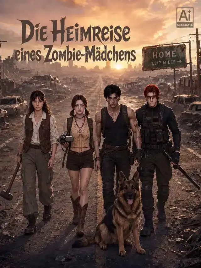 Cover von Die Heimreise eines Zombie-Mädchens