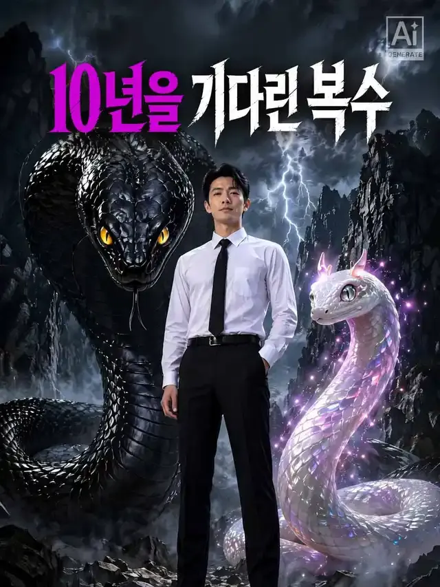 10년을 기다린 복수 표지