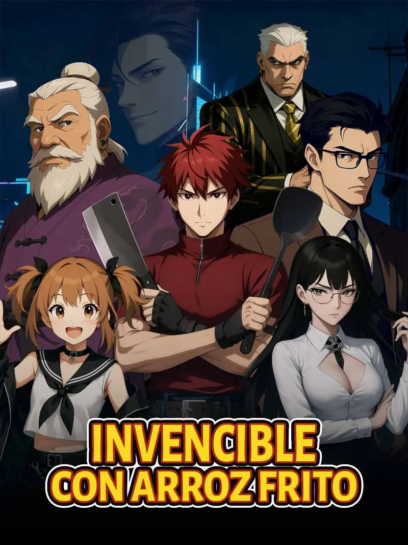 Portada de Invencible con arroz frito