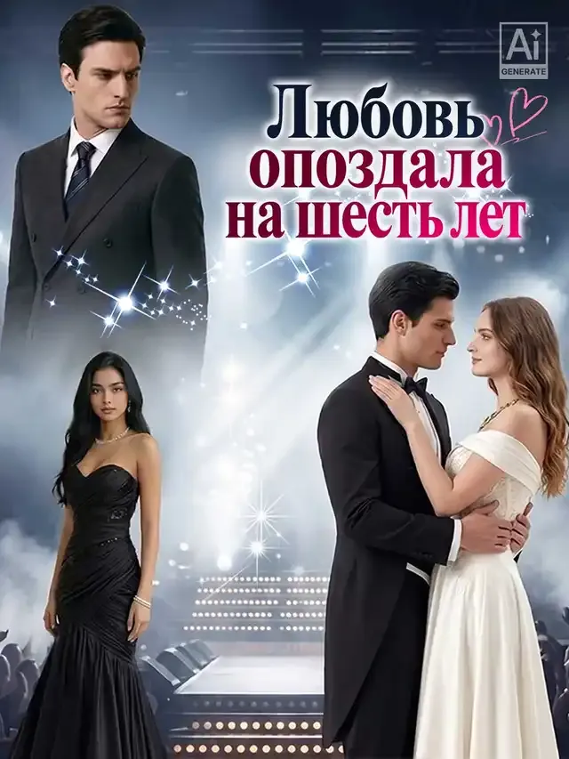 Обложка «Любовь опоздала на шесть лет»