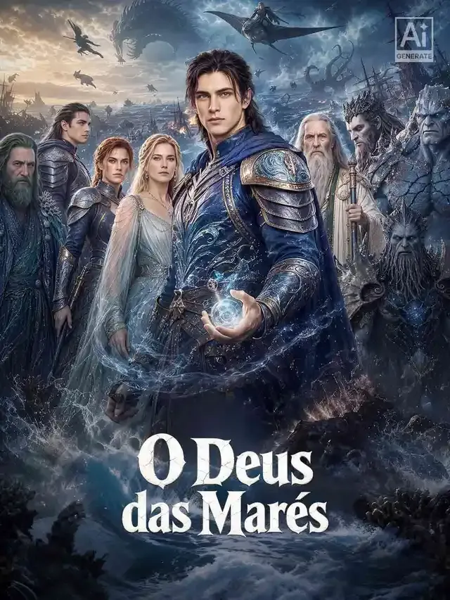 Capa de O Deus das Marés