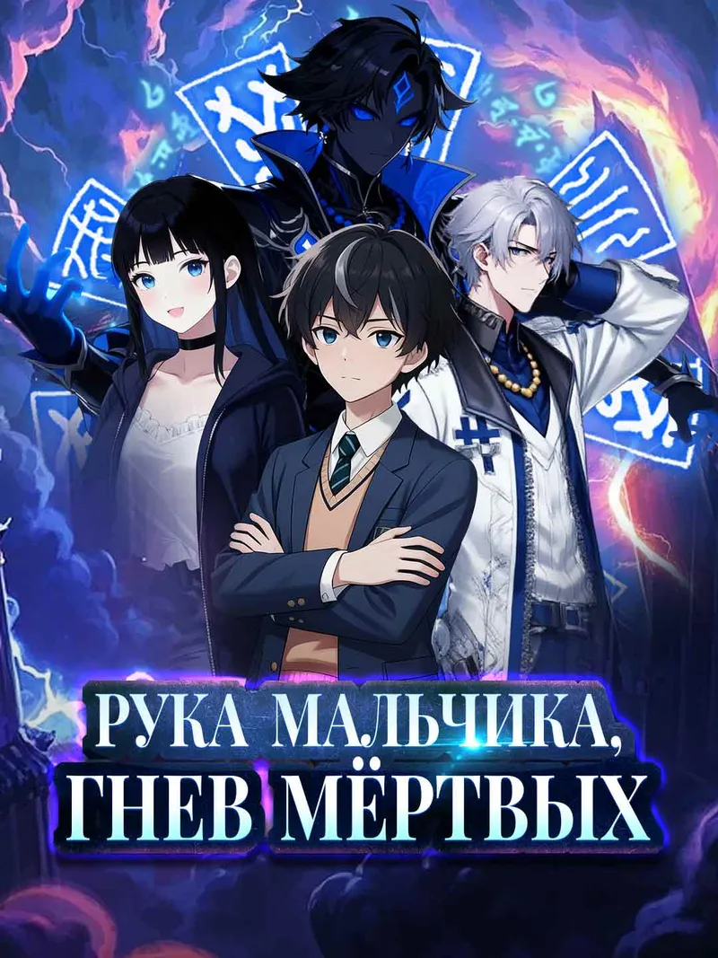 Обложка «Рука мальчика, гнев мёртвых»