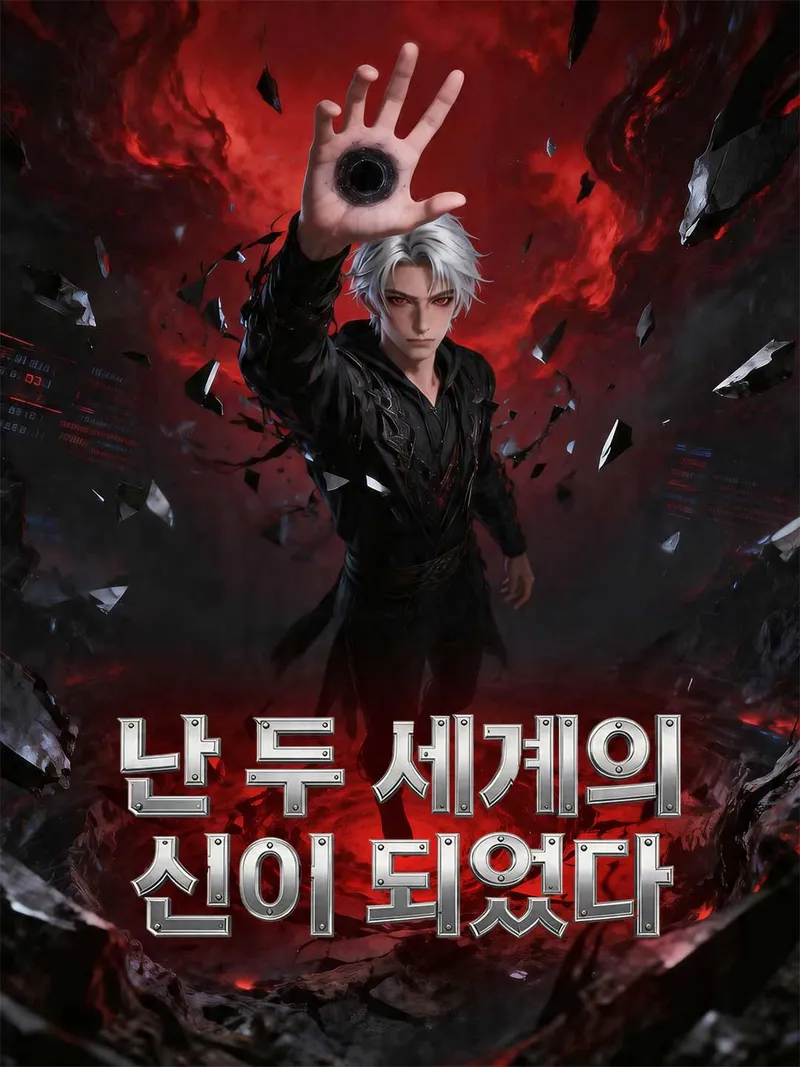 난 두 세계의 신이 되었다 표지