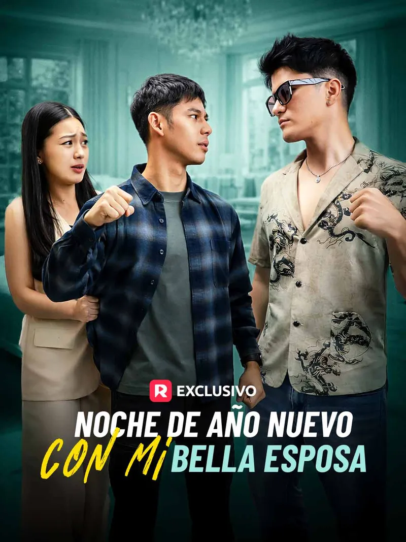 Portada de Noche de Año Nuevo con mi bella esposa