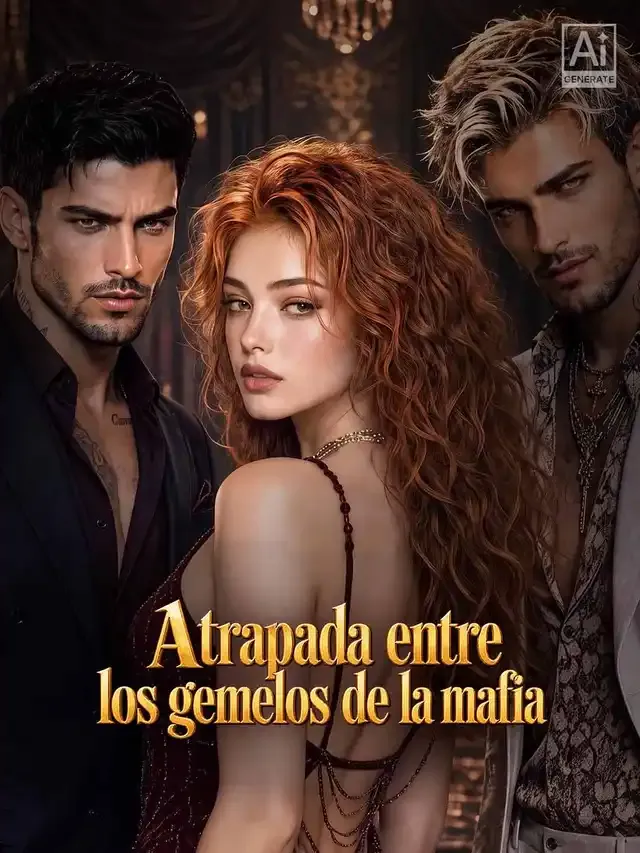 Portada de Atrapada entre los gemelos de la mafia