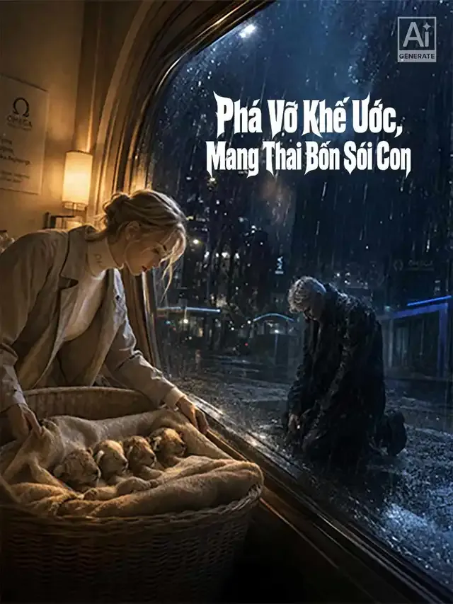 Ảnh bìa Phá Vỡ Khế Ước, Mang Thai Bốn Sói Con