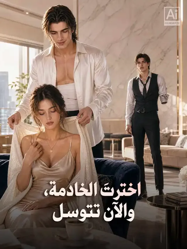 غلاف اخترتَ الخادمة، والآن تتوسل