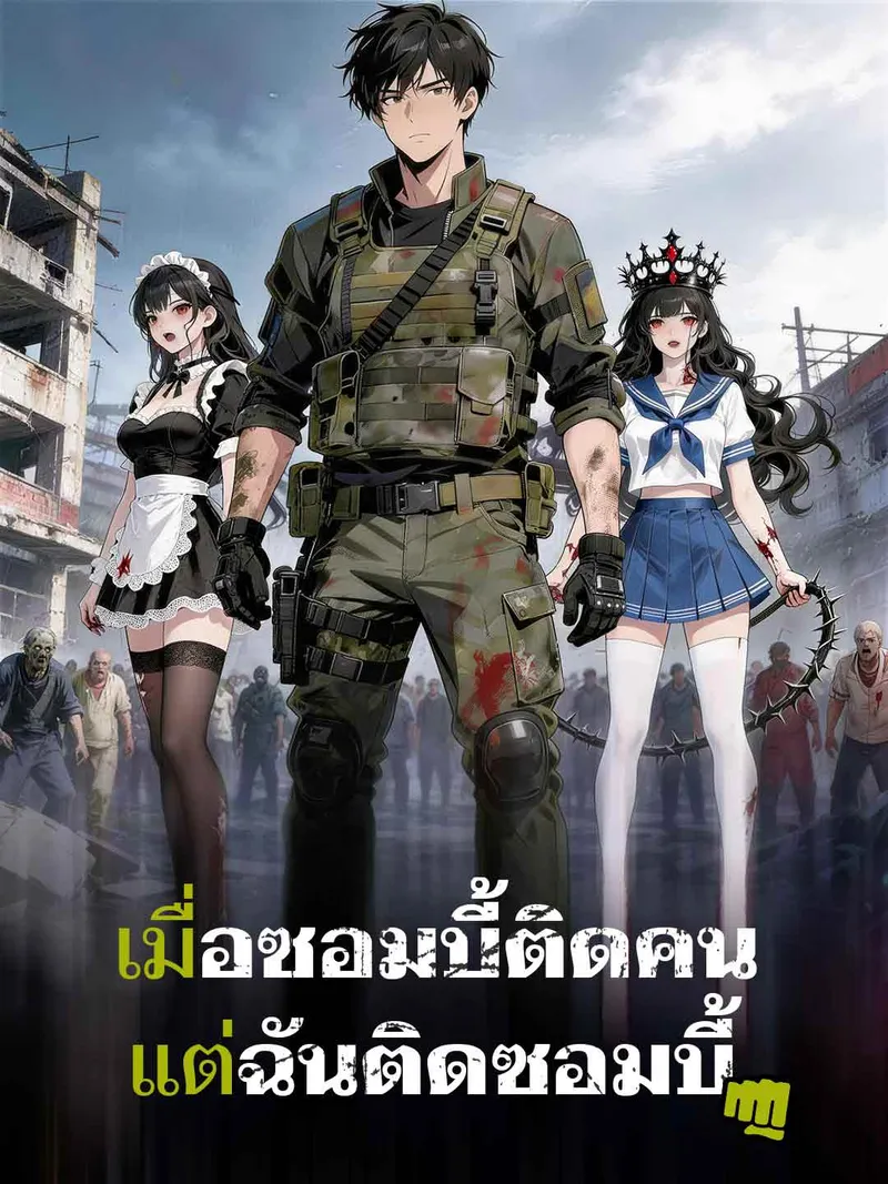 หน้าปกวันสิ้นโลก ซอมบี้แพร่เชื้อใส่คน ผมแพร่เชื้อใส่ซอมบี้