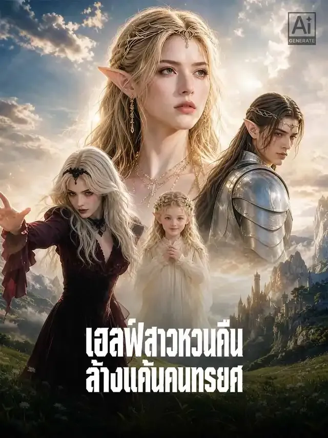 หน้าปกเอลฟ์สาวหวนคืน ล้างแค้นคนทรยศ