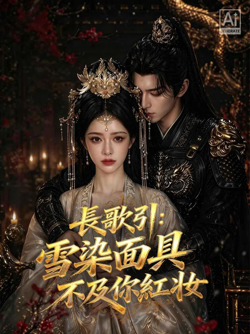 《長歌引：雪染面具不及你紅妝》封面