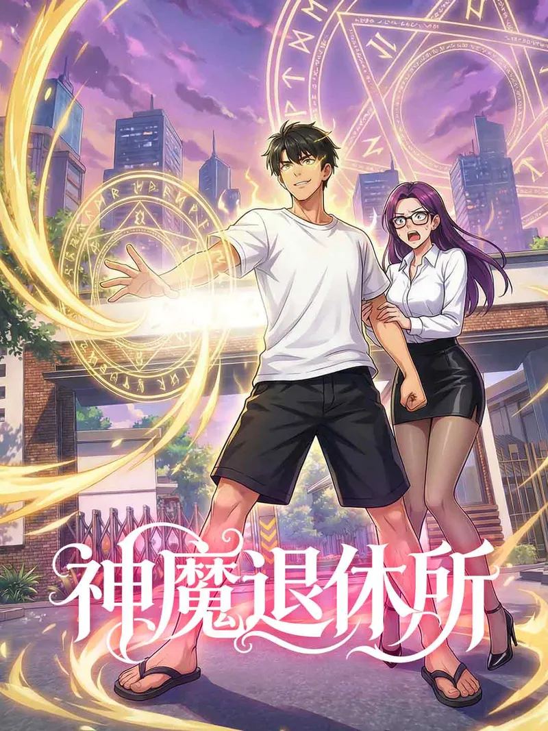 《神魔退休所》封面
