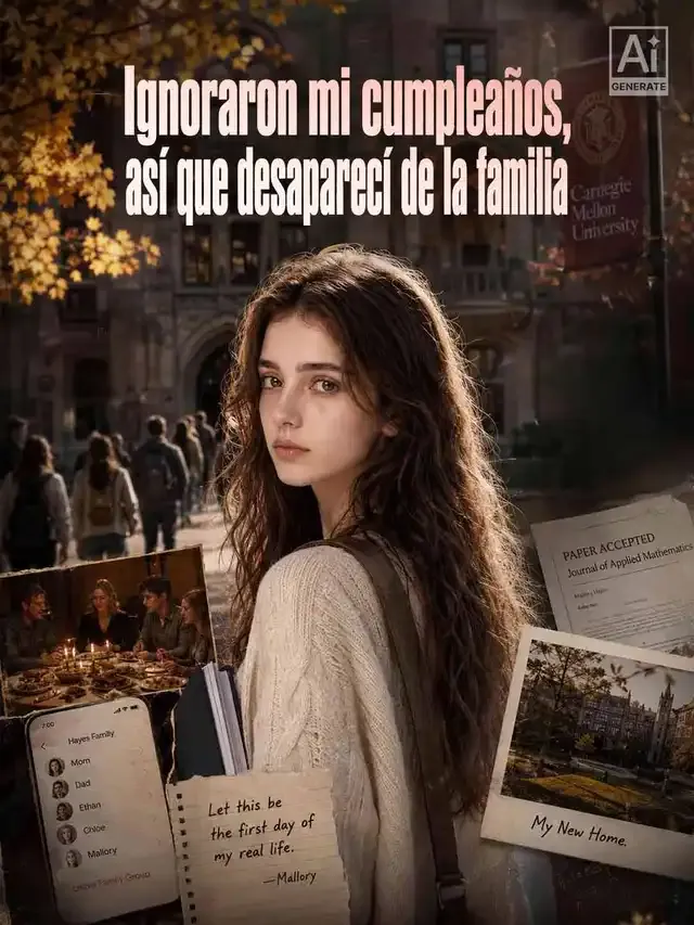 Portada de Ignoraron mi cumpleaños, así que desaparecí de la familia