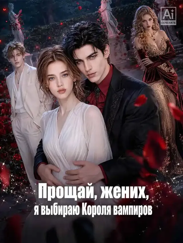 Обложка «Прощай, жених, я выбираю Короля вампиров»