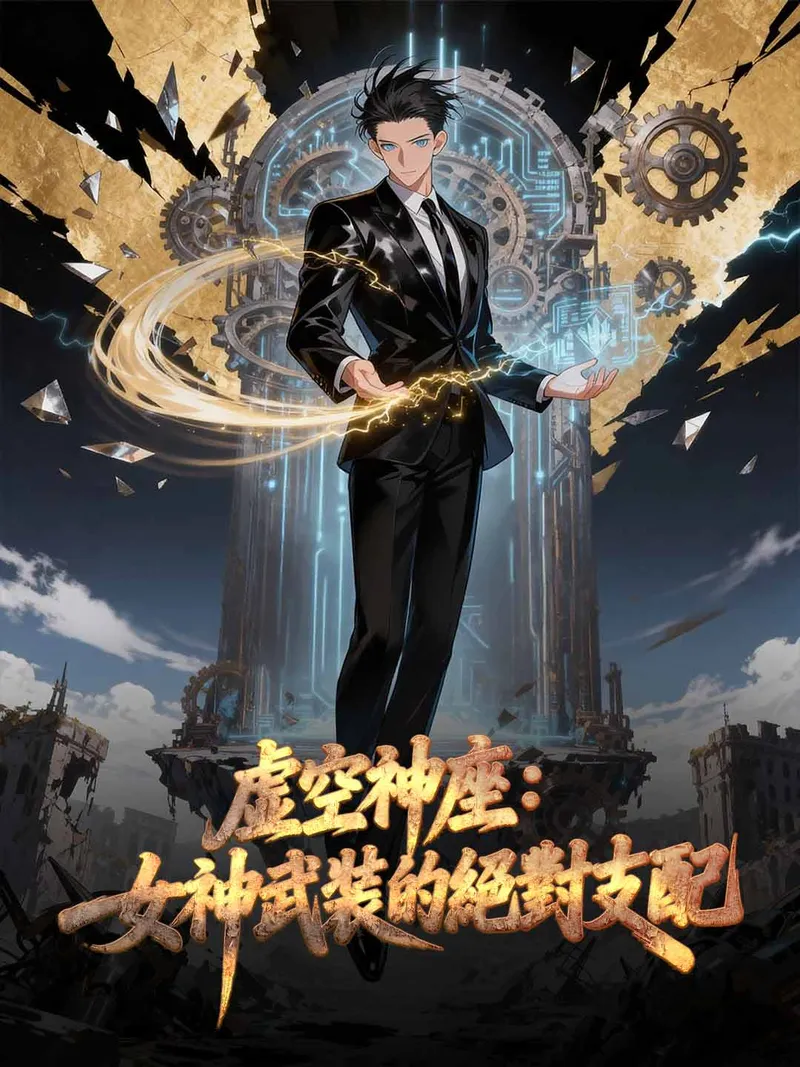 《虛空神座：女神武裝的絕對支配》封面