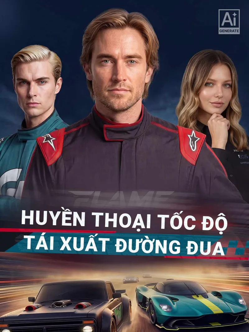 Ảnh bìa Huyền Thoại Tốc Độ Tái Xuất Đường Đua