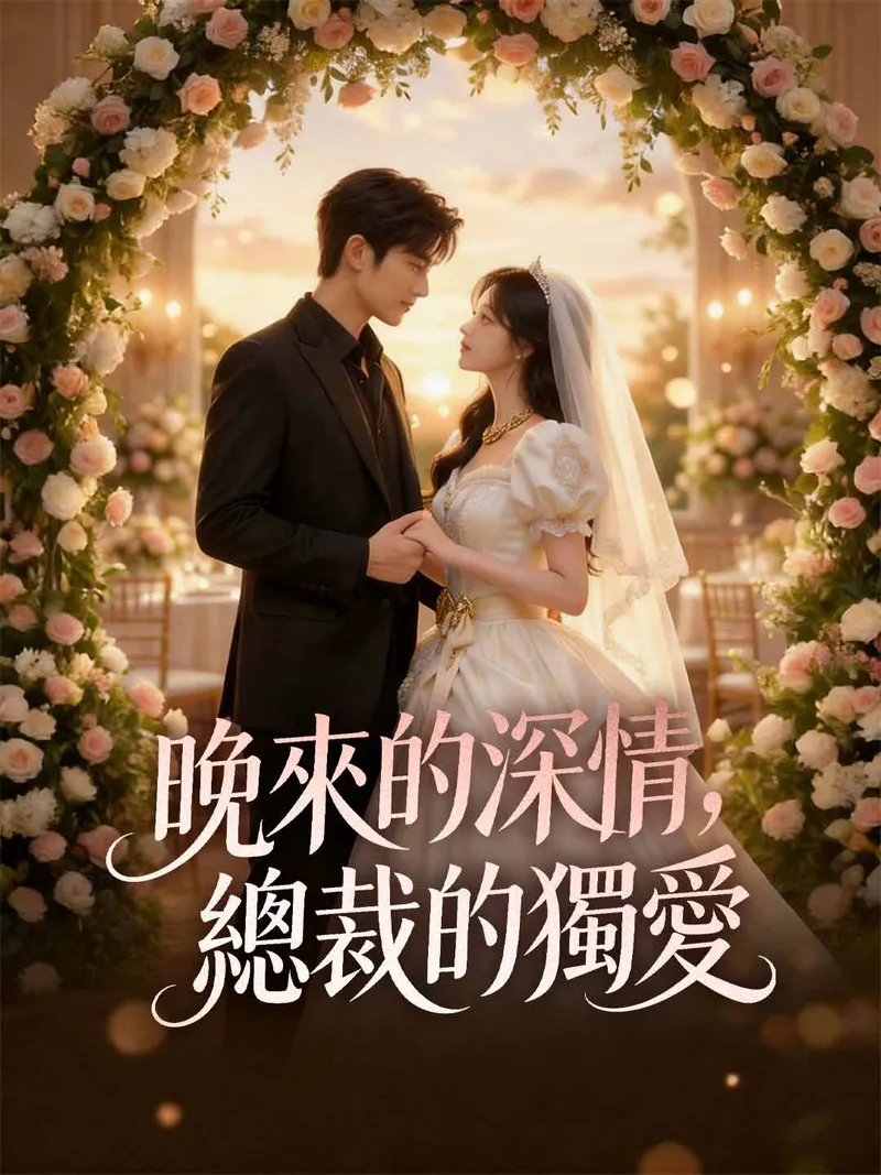 《晚來的深情，總裁的獨愛》封面