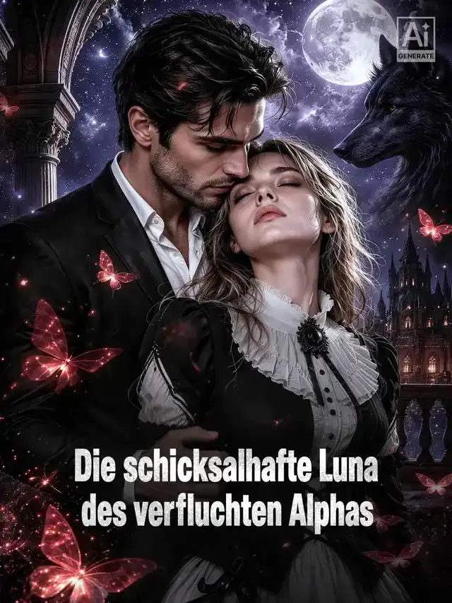 Cover von Die schicksalhafte Luna des verfluchten Alphas