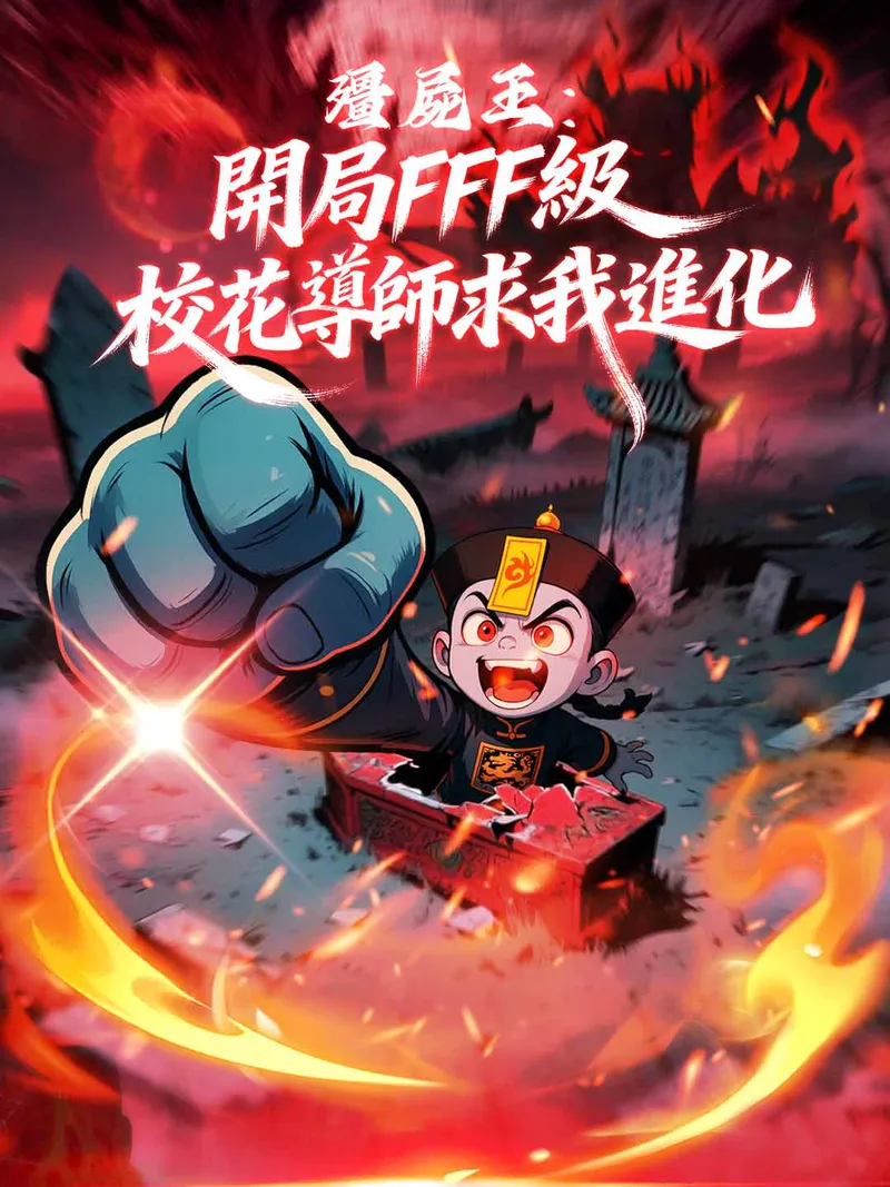 《殭屍王：開局FFF級，校花導師求我進化》封面