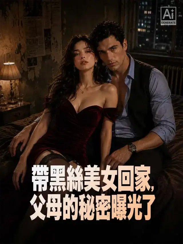 《帶黑絲美女回家，父母的秘密曝光了》封面