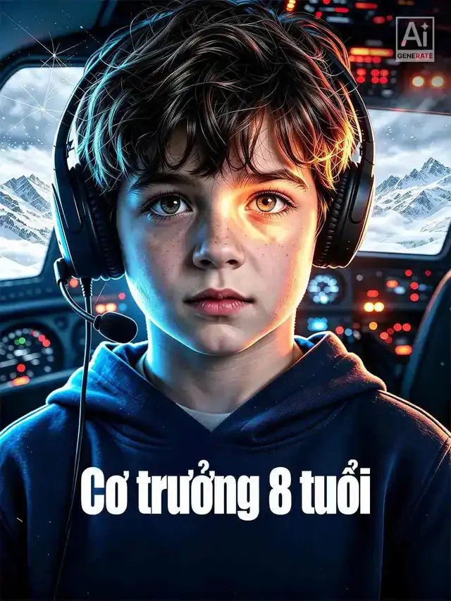 Ảnh bìa Cơ Trưởng 8 Tuổi