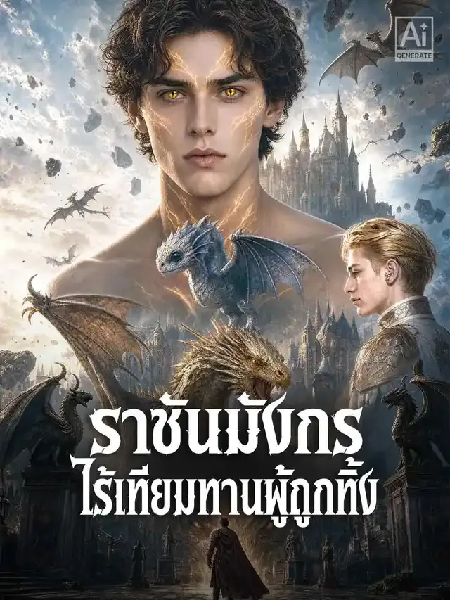 หน้าปกราชันมังกรไร้เทียมทานผู้ถูกทิ้ง
