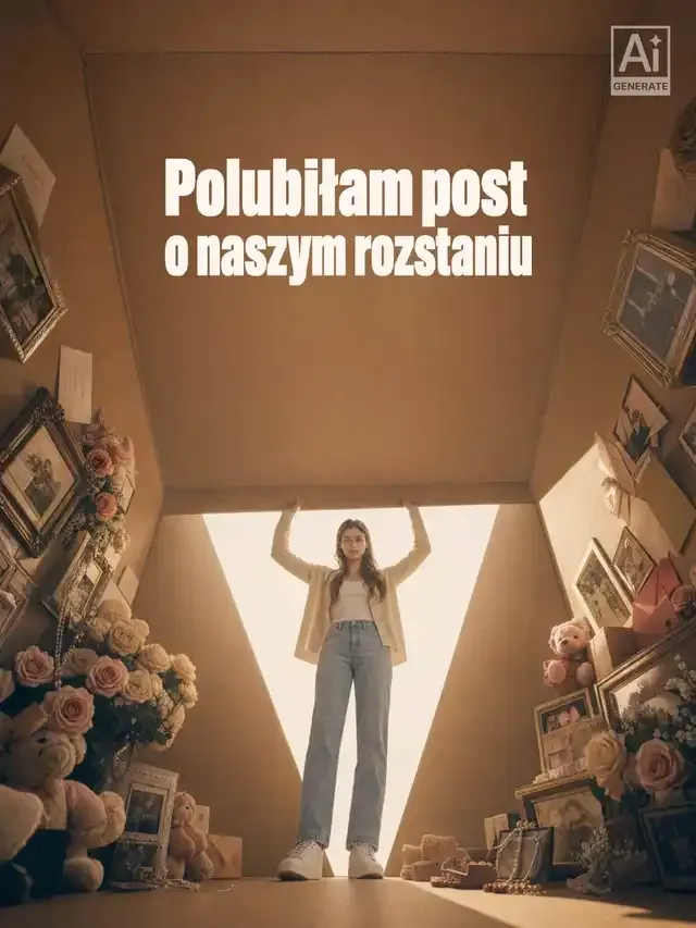 Okładka Polubiłam post o naszym rozstaniu