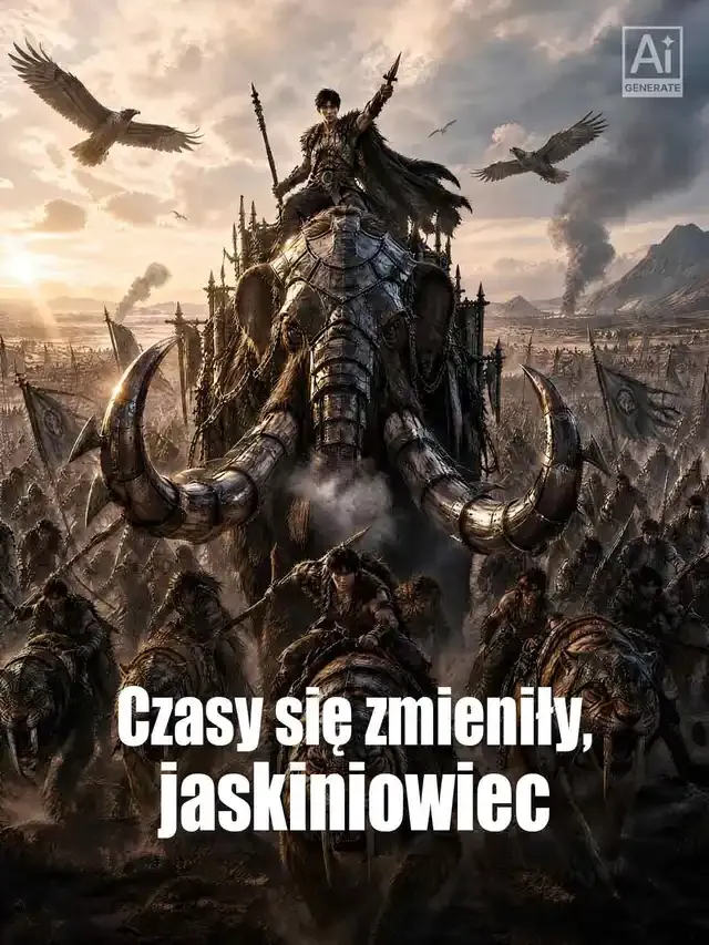 Okładka Czasy się zmieniły, jaskiniowiec