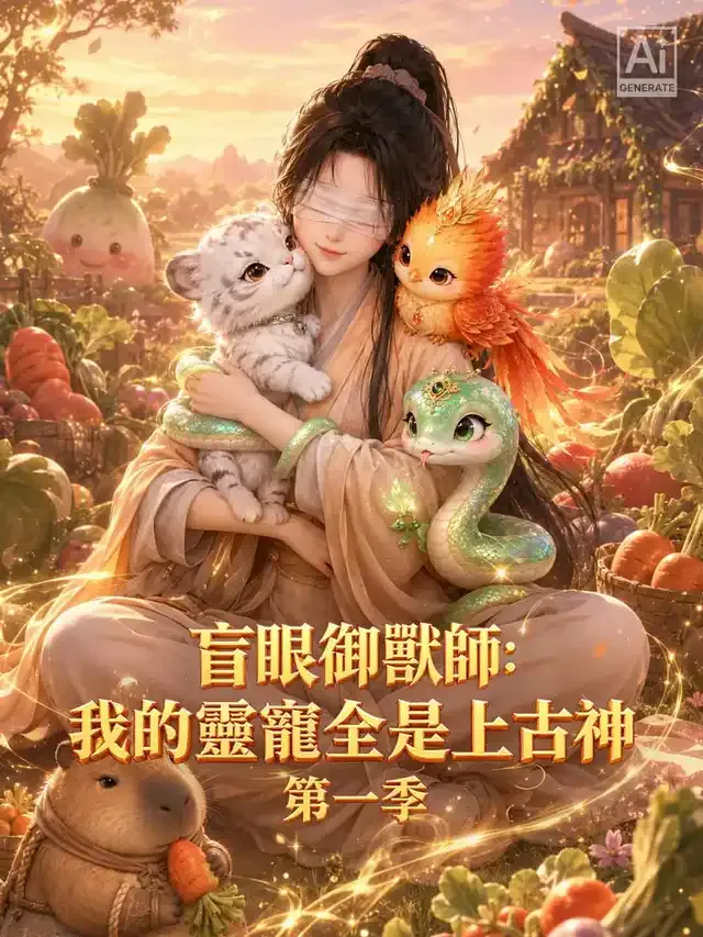 《盲眼御獸師:我的靈寵全是上古神第一季》封面