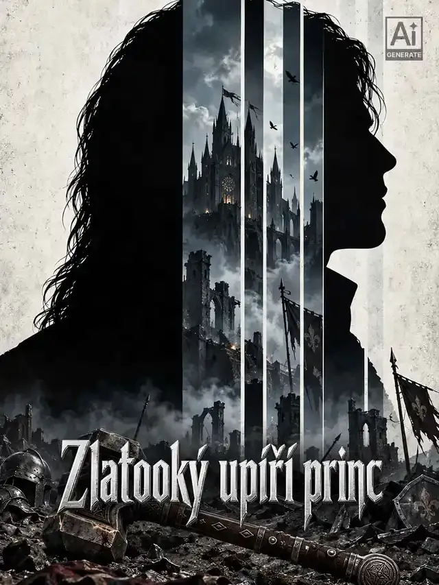 Obálka Zlatooký upíří princ