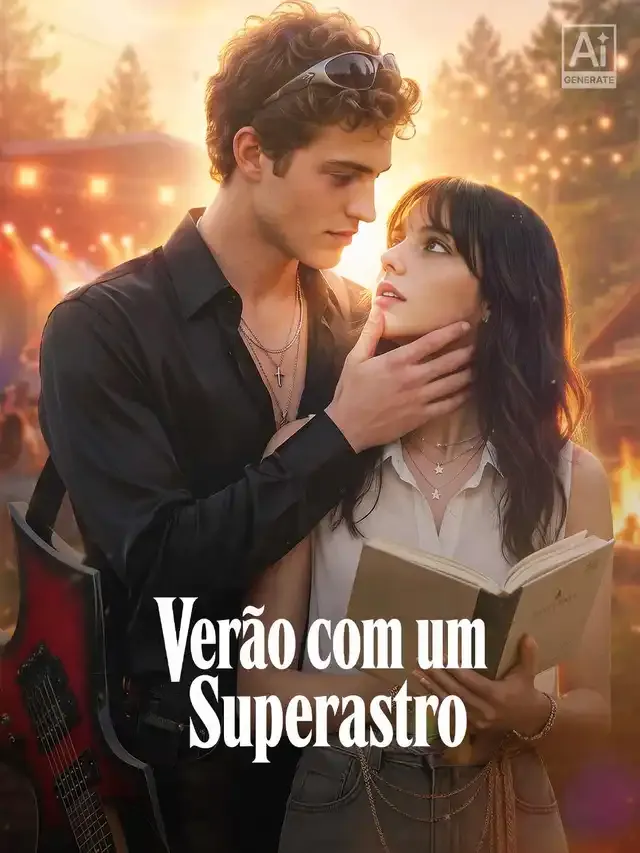 Capa de Verão com um Superastro