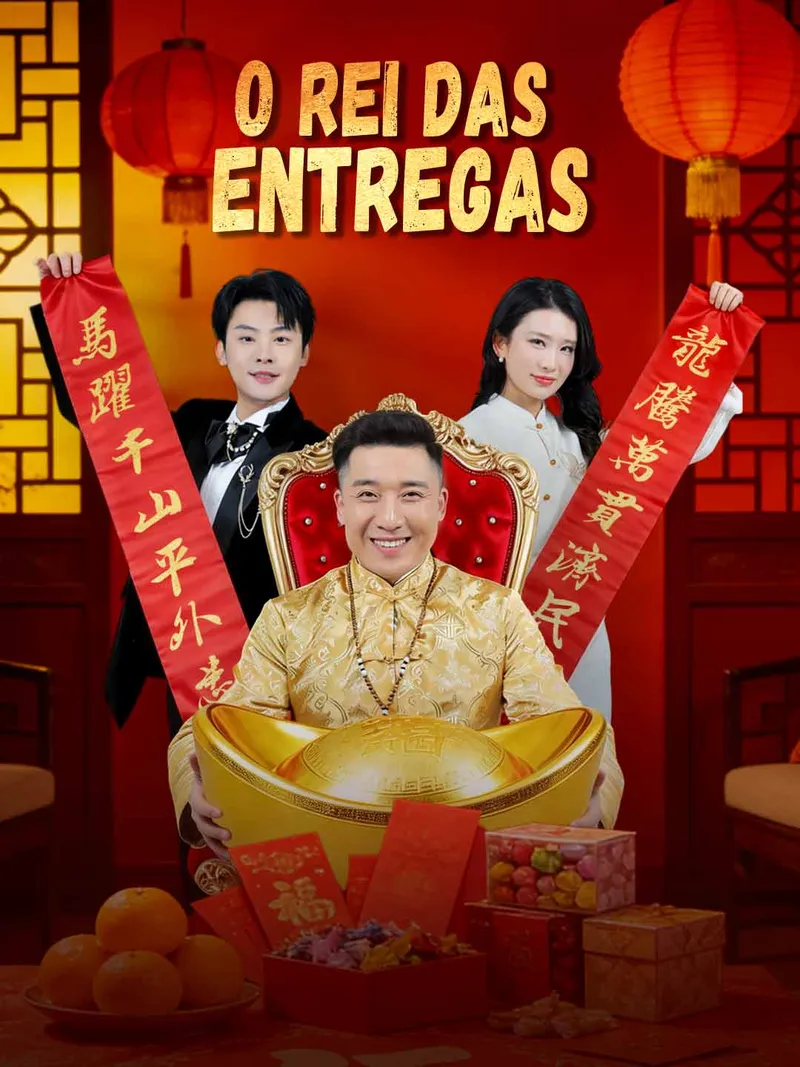 Capa de O rei das entregas