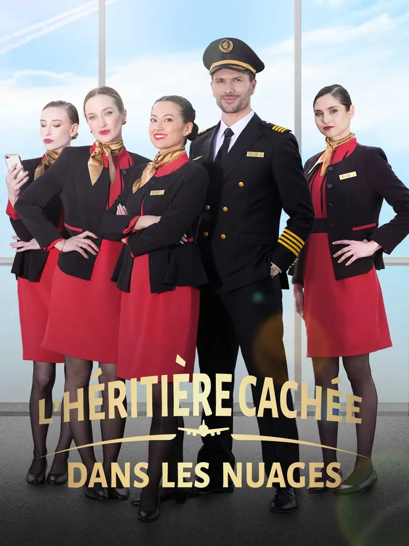 Couverture de L'Héritière Cachée dans les Nuages