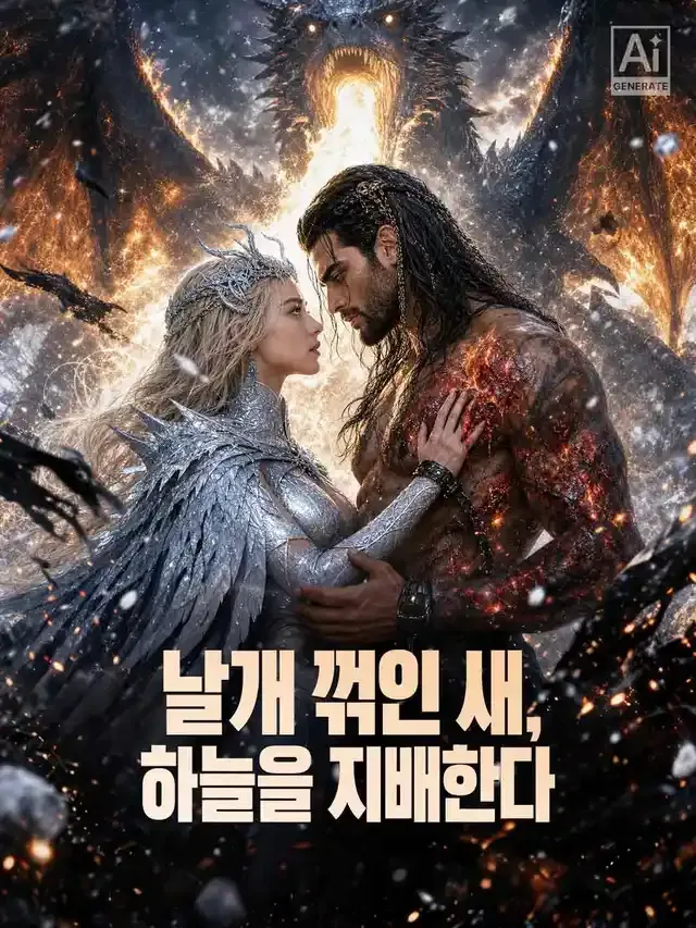 날개 꺾인 새, 하늘을 지배한다 표지