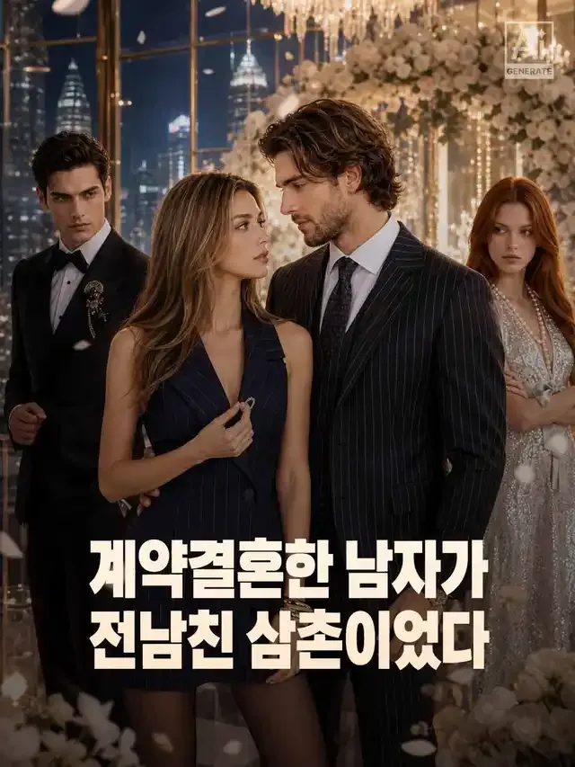 계약결혼한 남자가 전남친 삼촌이었다 표지