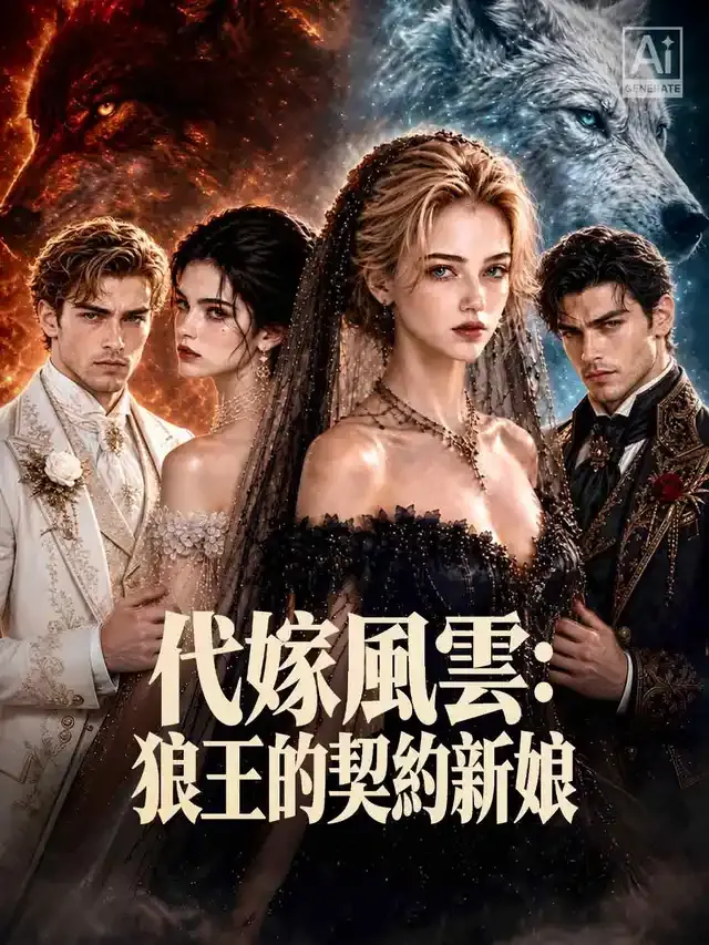 《代嫁風雲：狼王的契約新娘》封面