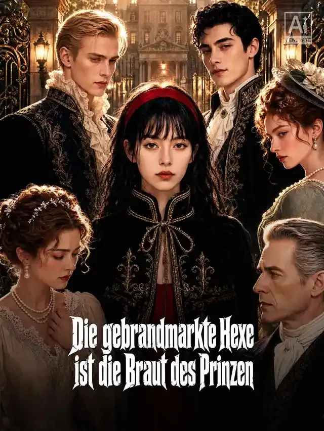 Cover von Die gebrandmarkte Hexe ist die Braut des Prinzen