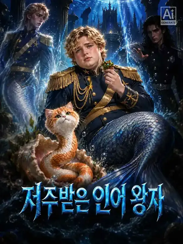 《저주받은 남자 인어 왕자》 표지