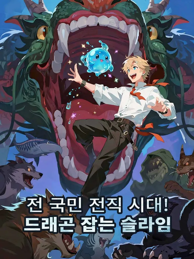 전 국민 전직 시대! 드래곤 잡는 슬라임 표지