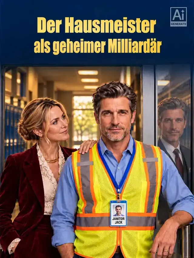 Cover von Der Hausmeister als geheime Milliardär