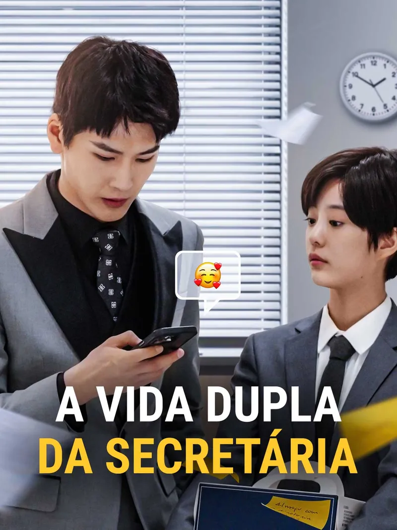 Capa de A Vida Dupla da Secretária