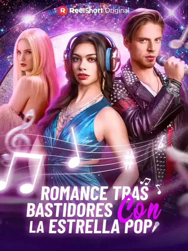 Portada de Romance tras bastidores con la estrella pop