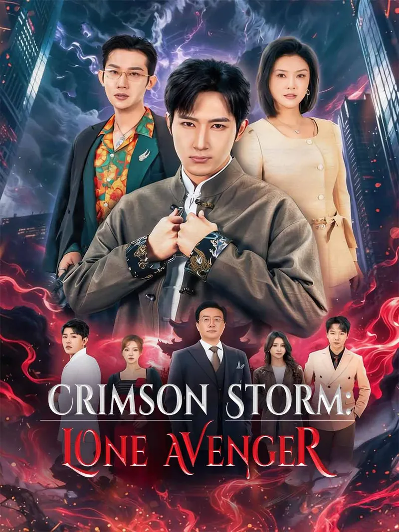 Crimson Storm: Lone Avenger (English-dubbed) cover