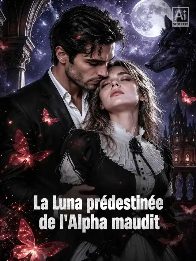 Couverture de La Luna prédestinée de l'Alpha maudit