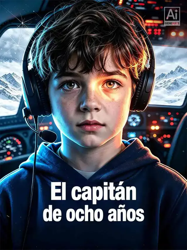 Portada de El capitán de ocho años