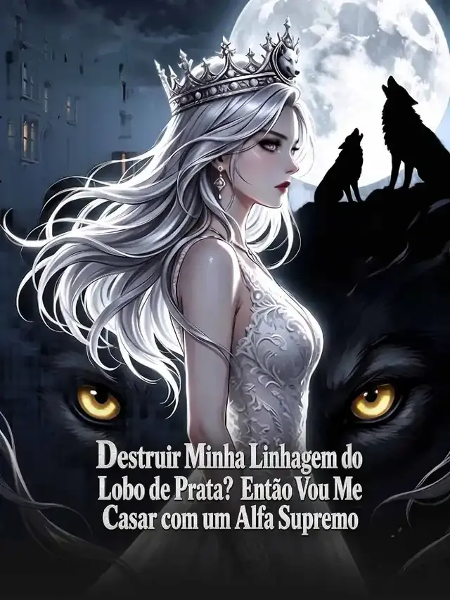 Capa de Destruir Minha Linhagem do Lobo de Prata? Então Vou Me Casar com um Alfa Supremo