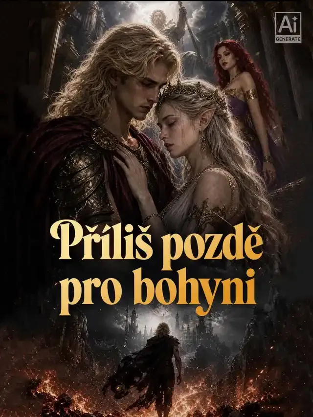 Obálka Příliš pozdě pro bohyni