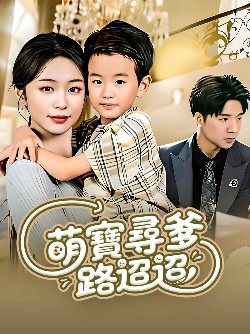 《萌寶尋爹路迢迢》封面