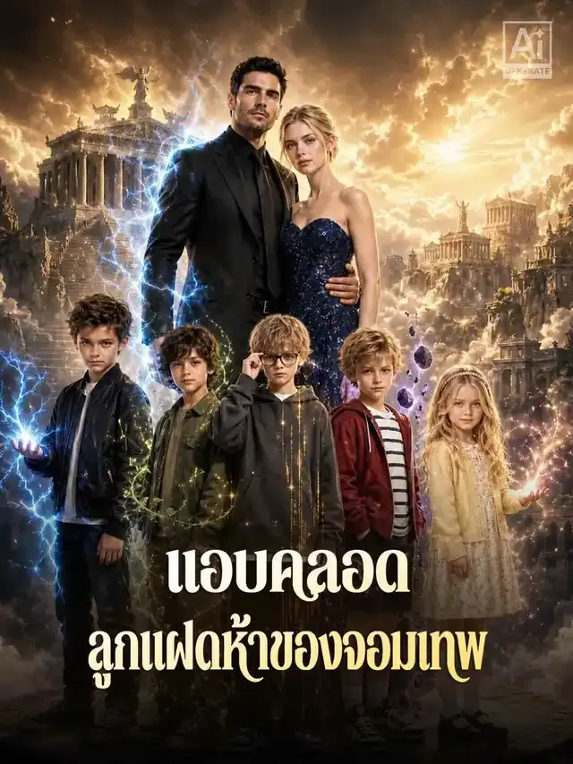 หน้าปกแอบคลอดลูกแฝดห้าของจอมเทพ